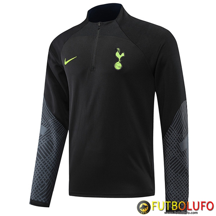 Sudadera De Entrenamiento Tottenham Hotspurs Negro 2022/2023