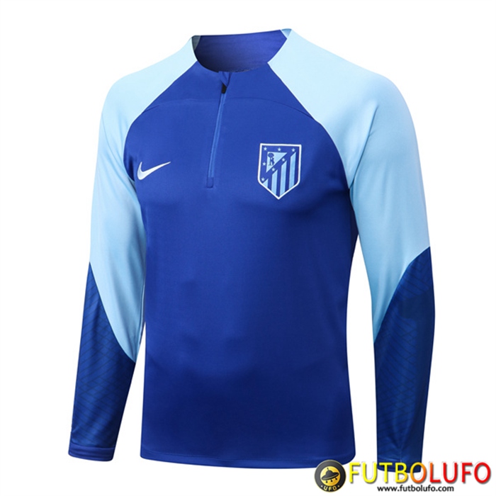Sudadera De Entrenamiento Atletico Madrid Azul Marin 2022/2023