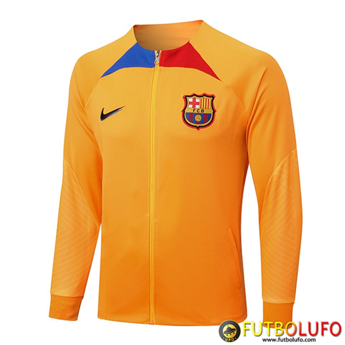 Chaquetas Futbol FC Barcelona Amarillo 2022/2023