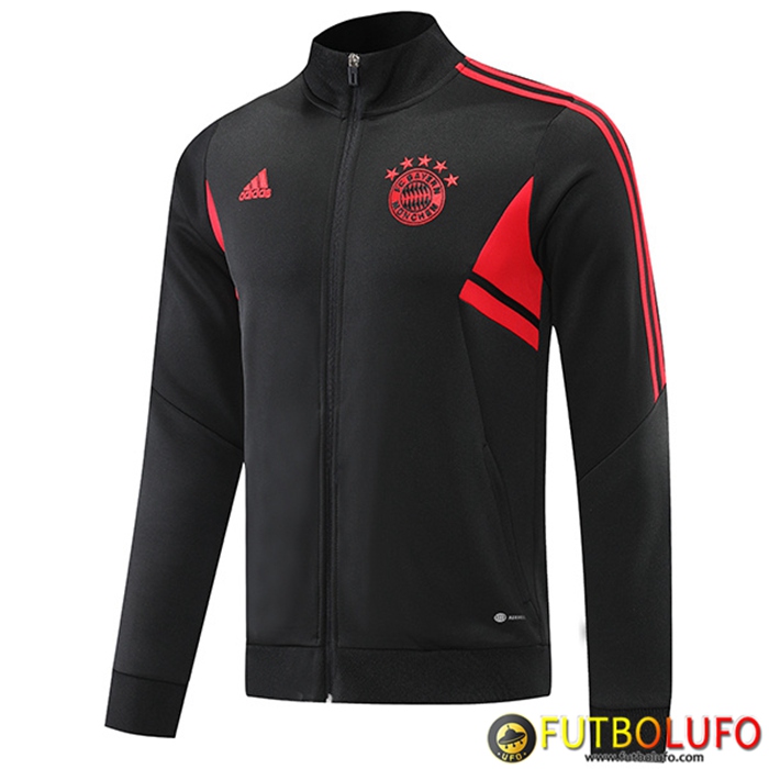 Chaquetas Futbol Bayern Munich Negro 2022/2023