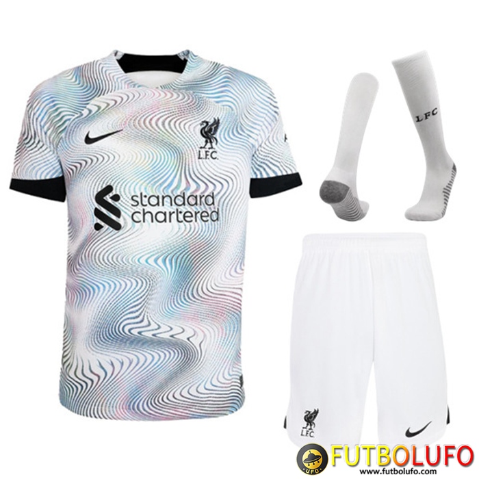 Camiseta Futbol FC Liverpool Segunda (Cortos + Calcetines) 2022/2023