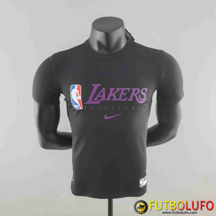 NBA Los Angeles Lakers T-Shirt Negro #K000222