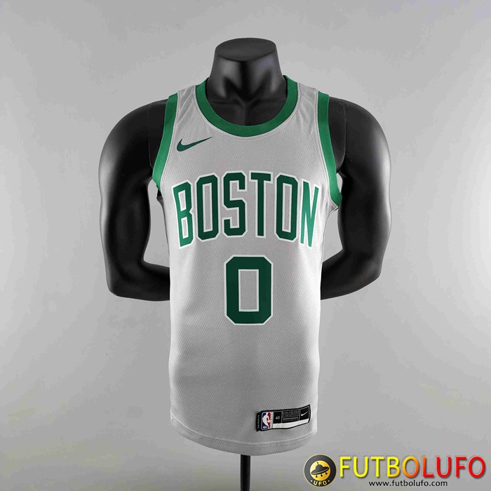 Camisetas Boston Celtics (TATUM #0) Gris
