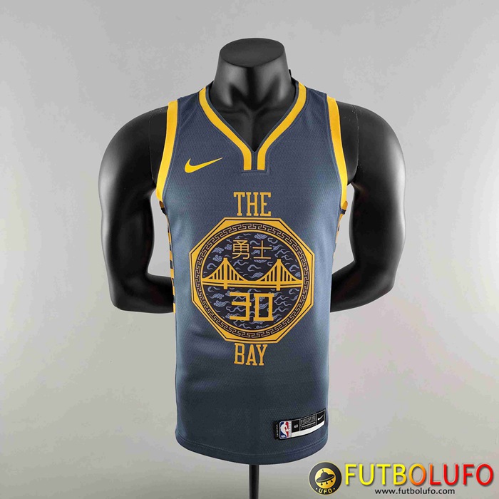 Camisetas Golden State Warriors (CURRY #30) 2018 Gris