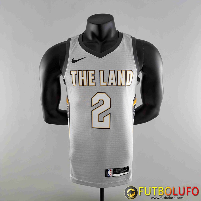 Camisetas Cleveland Cavaliers (IRVING #2) 2018 Gris