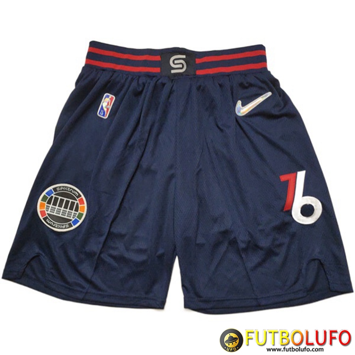 Cortos NBA Philadelphia 76ers Azul Oscuro