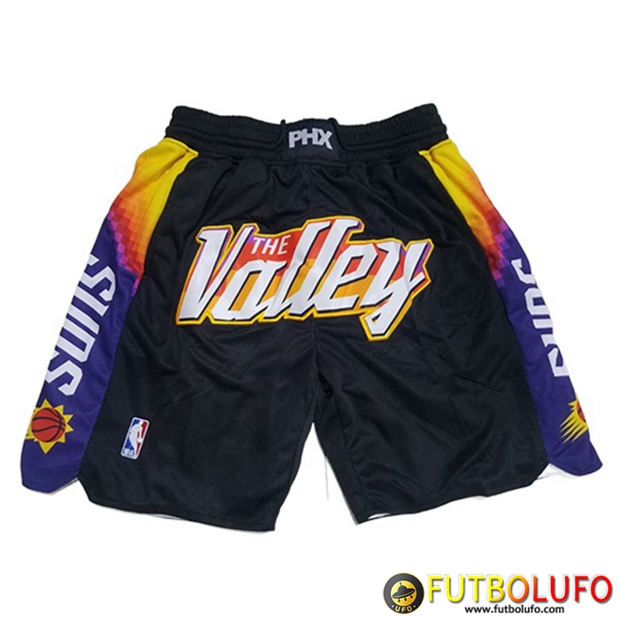 Cortos NBA Phoenix Suns Negro