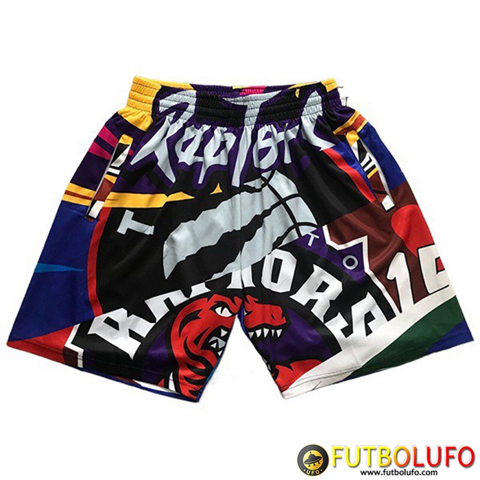 Cortos NBA Toronto Raptors Violeta/Negro