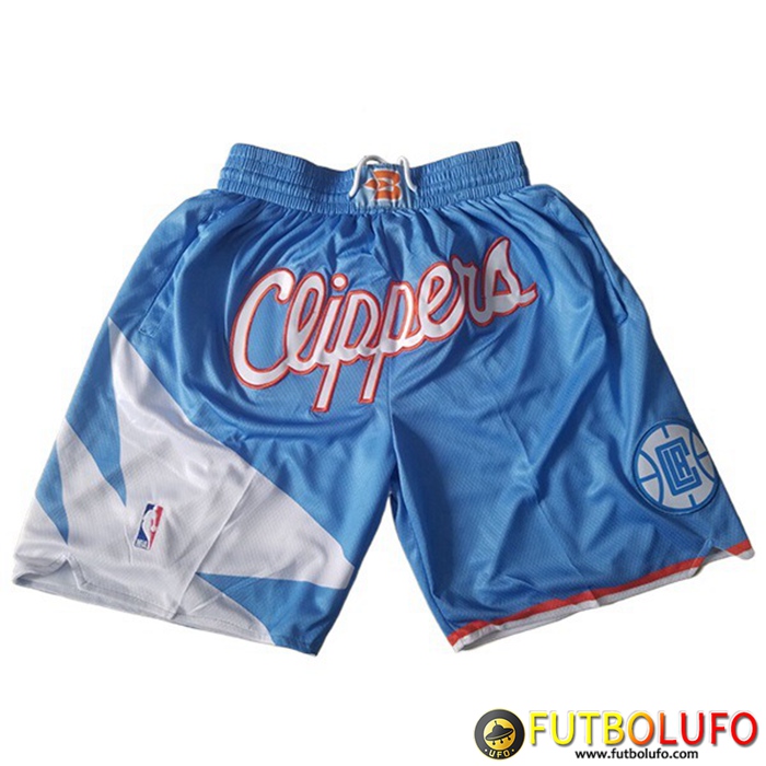 Cortos NBA Los Angeles Clippers Azul Claro
