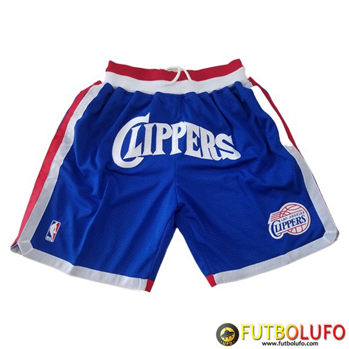 Cortos NBA Los Angeles Clippers Azul