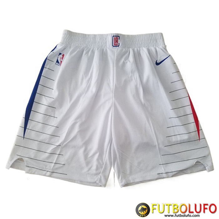 Cortos NBA Los Angeles Clippers Blanco