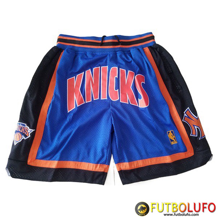 Cortos NBA New York Knicks Azul