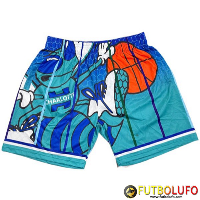 Cortos NBA Charlotte Hornets Verde