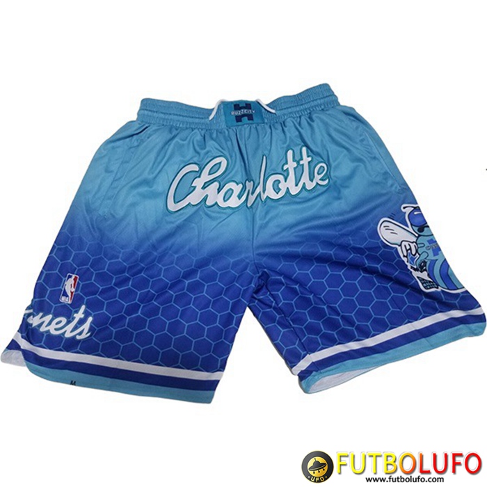 Cortos NBA Charlotte Hornets Azul