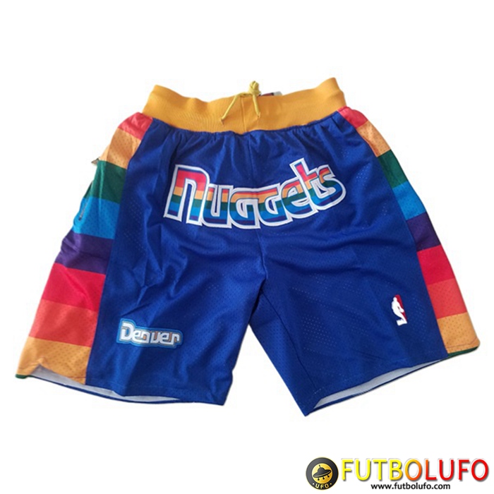 Cortos NBA Denver Nuggets Azul