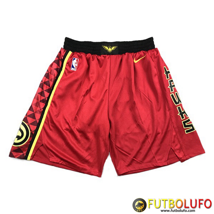Cortos NBA Atlanta Hawks Rojo