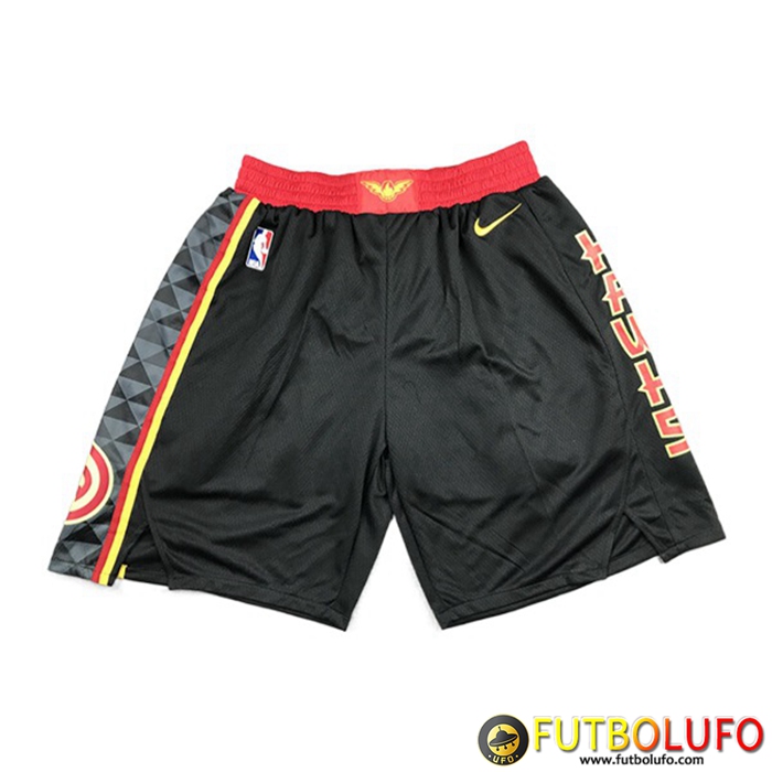 Cortos NBA Atlanta Hawks Negro
