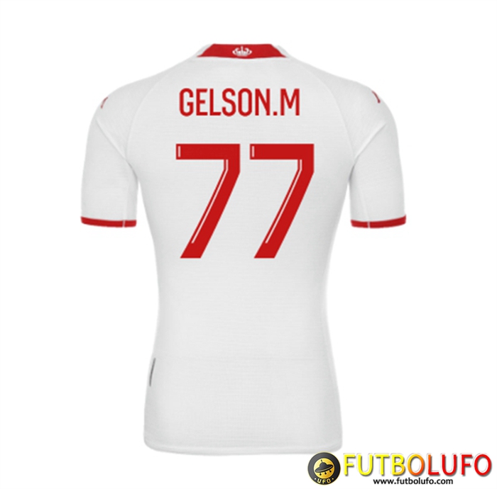 Camisetas De Futbol AS Monaco (GELSON.M #77) 2022/2023 Primera