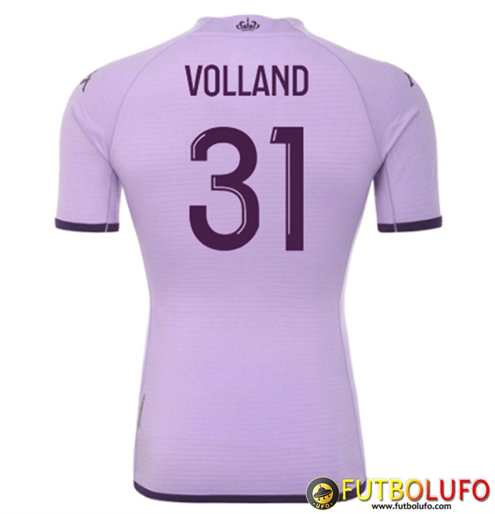 Camisetas De Futbol AS Monaco (VOLLAND #31) 2022/2023 Tercera