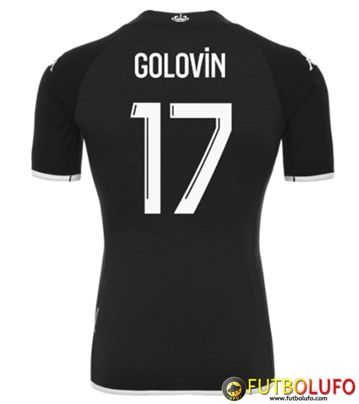 Camisetas De Futbol AS Monaco (GOLOVIN #17) 2022/2023 Segunda