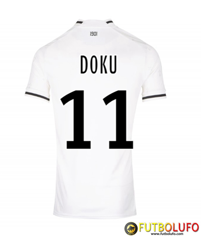 Camisetas De Futbol Stade Rennais (DOKU #11) 2022/2023 Segunda