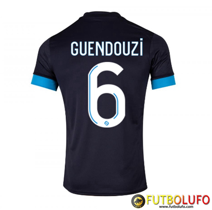 Camisetas De Futbol Marsella (GUENDOUZI #6) 2022/2023 Segunda