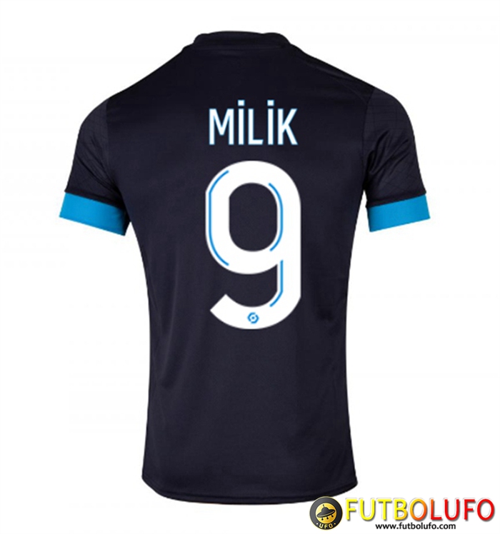Camisetas De Futbol Marsella (MILIK #9) 2022/2023 Segunda