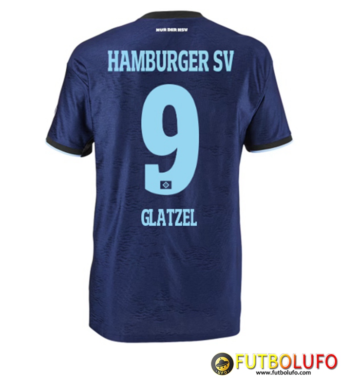 Camisetas De Futbol HSV Hamburg (GLATZEL #9) 2022/2023 Segunda