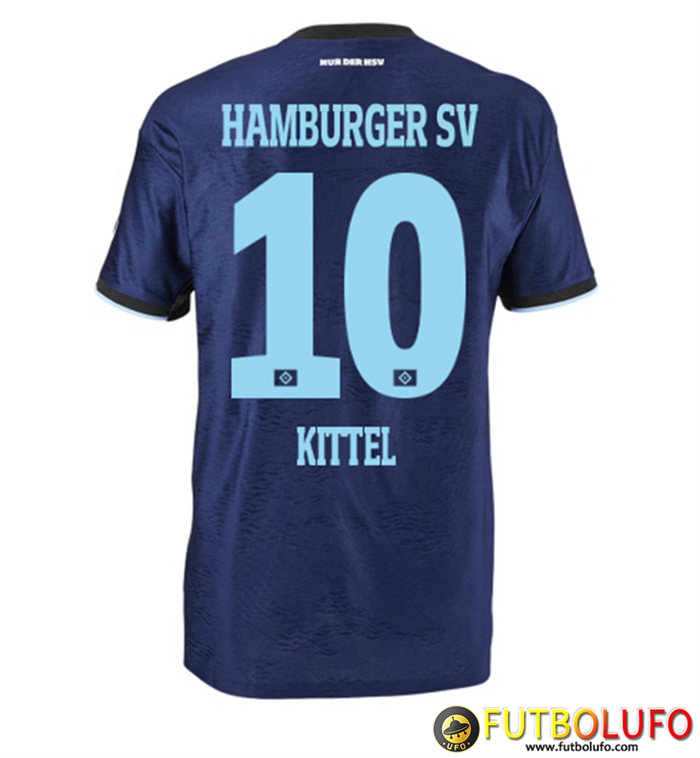 Camisetas De Futbol HSV Hamburg (KITTEL #10) 2022/2023 Segunda