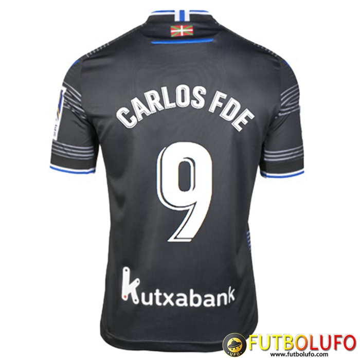 Camisetas De Futbol Real Sociedad (CARLOS FDEZ #9) 2022/2023 Segunda