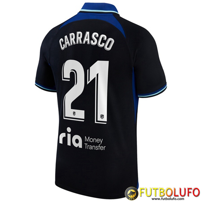 Camisetas De Futbol Atletico Madrid (CARRASCO #21) 2022/2023 Segunda