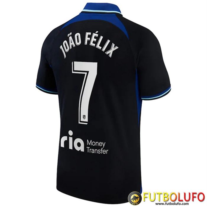 Camisetas De Futbol Atletico Madrid (JOÃO FÉLIX #7) 2022/2023 Segunda