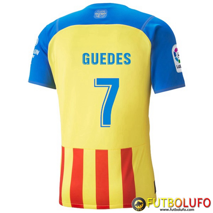 Camisetas De Futbol Valencia (GUEDES #7) 2022/2023 Tercera