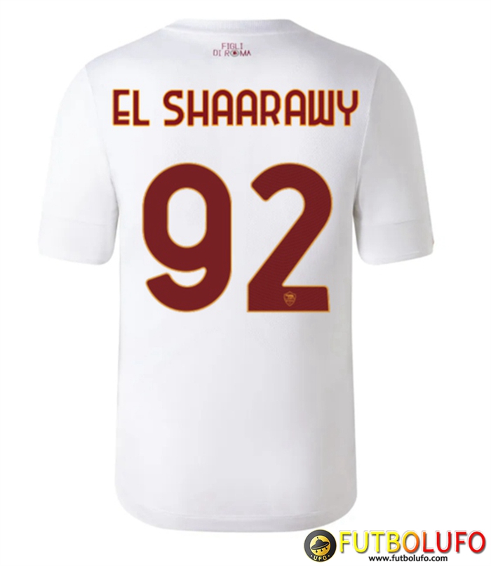Camisetas De Futbol AS Roma (EL SHAARAWY #92) 2022/2023 Segunda