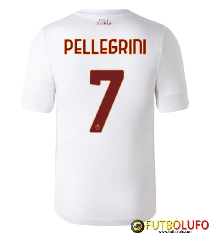Camisetas De Futbol AS Roma (PELLEGRINI #7) 2022/2023 Segunda