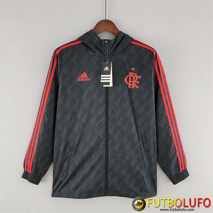 Rompevientos Flamengo Negro/Rojo 2022/2023