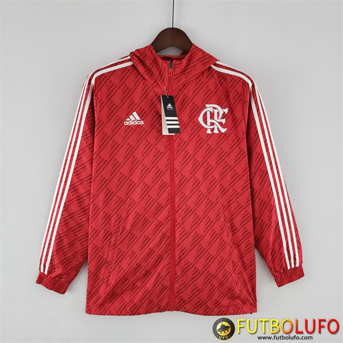 Rompevientos Flamengo Blanco/Rojo 2022/2023