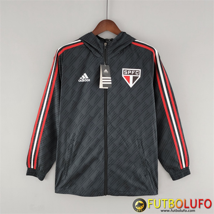 Rompevientos Sao Paulo FC Negro 2022/2023
