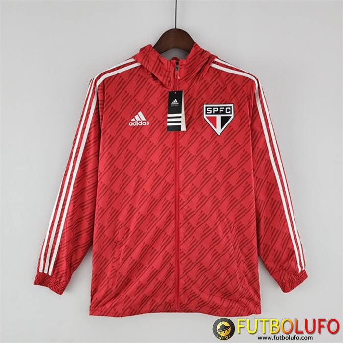 Rompevientos Sao Paulo FC Rojo 2022/2023