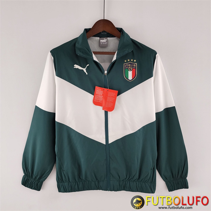 Rompevientos Italia Verde/Blanco 2022/2023
