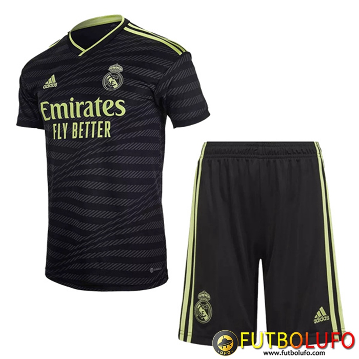 Camisetas De Futbol Real Madrid Tercera + Cortos 2022/2023