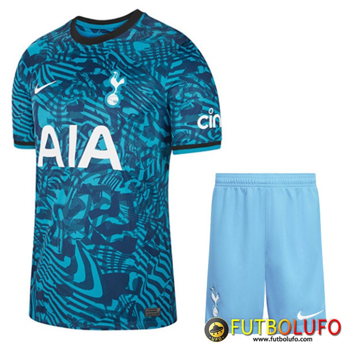 Camisetas De Futbol Tottenham Hotspurs Tercera + Cortos 2022/2023