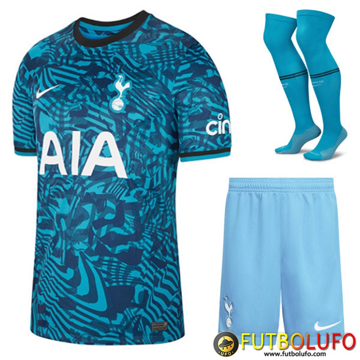 Camisetas De Futbol Tottenham Hotspurs Tercera (Cortos + Calcetines) 2022/2023