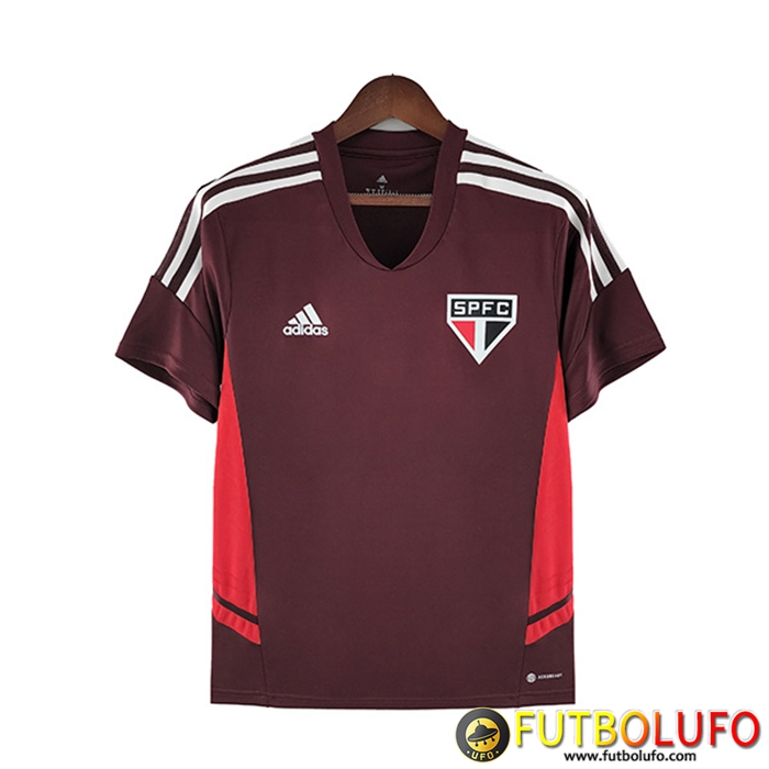 Training T-Shirts Sao Paulo FC Marrón 2022/2023