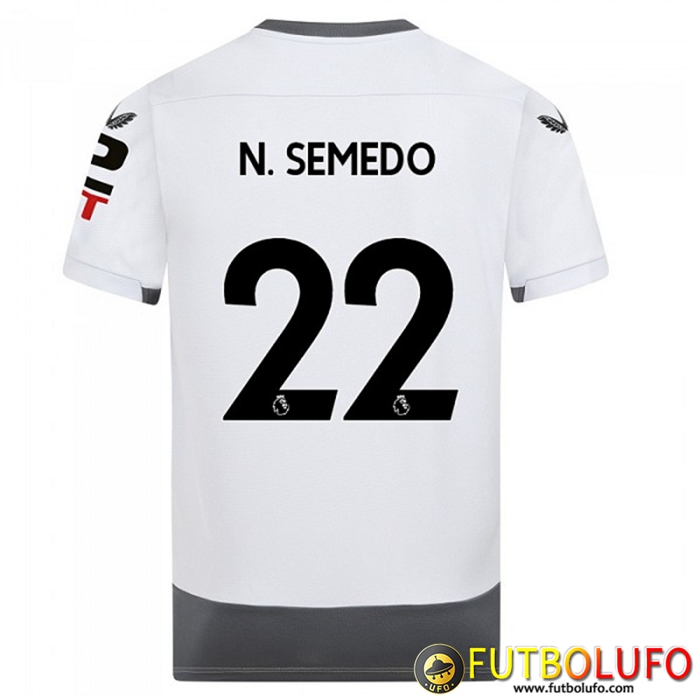 Camisetas De Futbol Wolves (N.SEMEDO #22) 2022/2023 Tercera