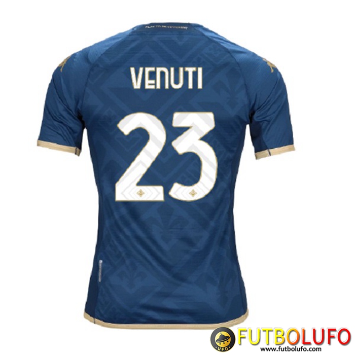 Camisetas De Futbol ACF Fiorentina (VENUTI #23) 2022/2023 Tercera