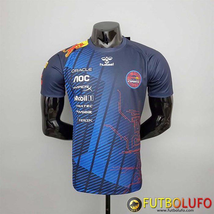 T-Shirt F1 RedBull Racing Team Azul 2022 Esports Version