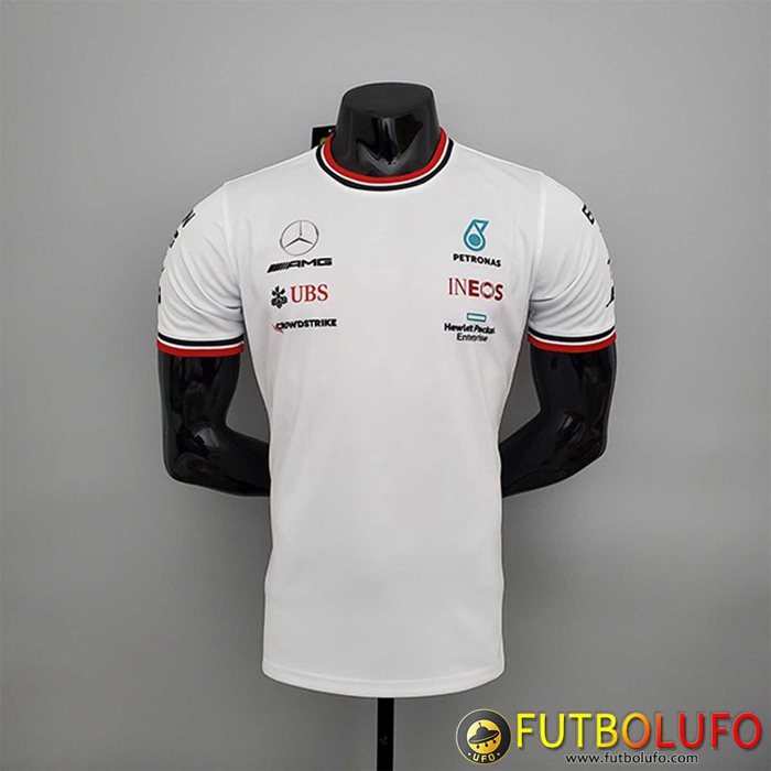 T-Shirt F1 Mercedes Benz Team Blanco 2022