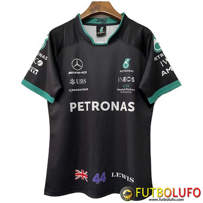 T-Shirt F1 Mercedes Benz Team Negro 2022