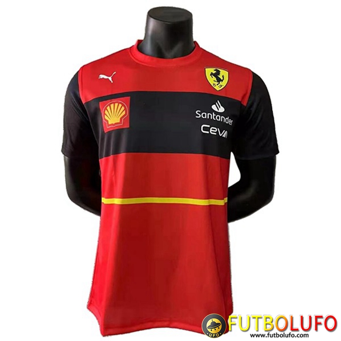 T-Shirt F1 Scuderia Ferrari Team Rojo 2022